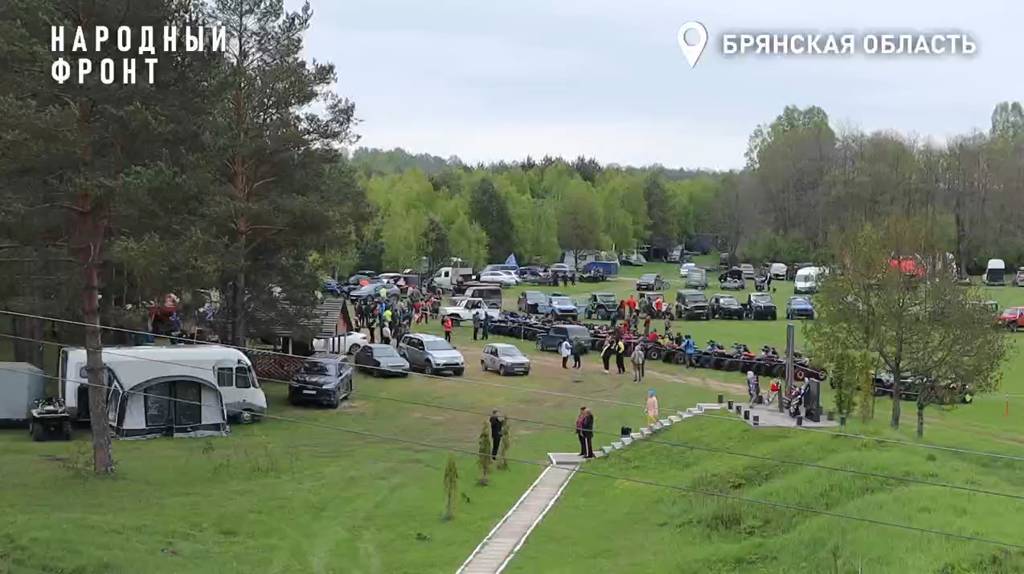 Огонь Памяти доставили на трофи-рейд в Рогнединском районе