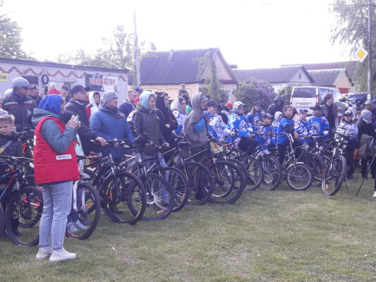 В Трубчевском районе состоялся велопробег «Дорогами Победы»