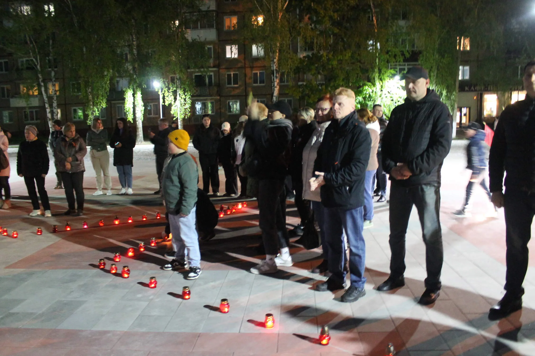 В Карачеве прошла акция «Зажги свечу»