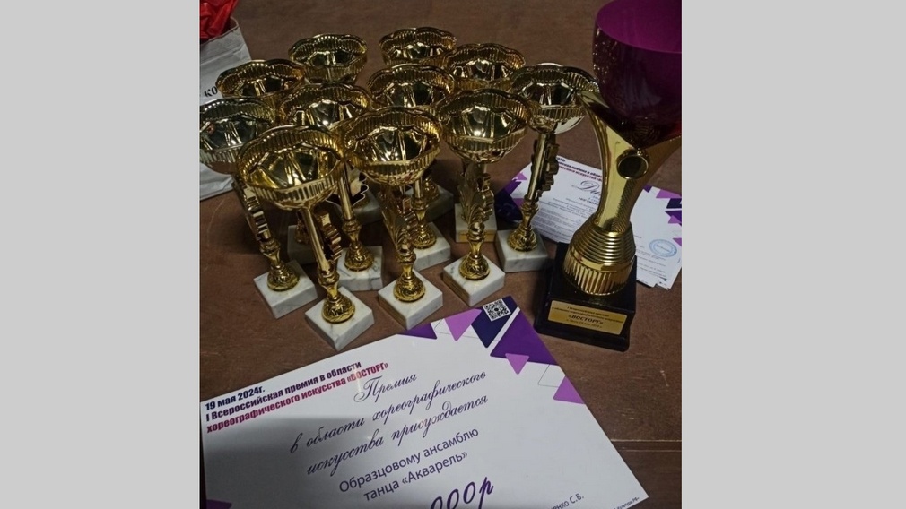 Брянский ансамбль «Акварель» завоевал Гран-при Всероссийской премии