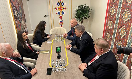 Губернатор Александр Богомаз и Глава АТО Гагаузия Евгения Гуцул обсудили расширение сотрудничества