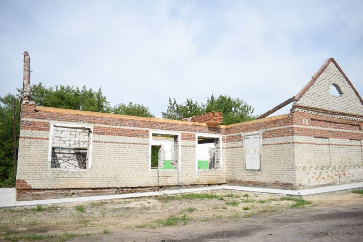 В Брасовском районе капитально ремонтируют  Крупецкий сельский Дом  культуры