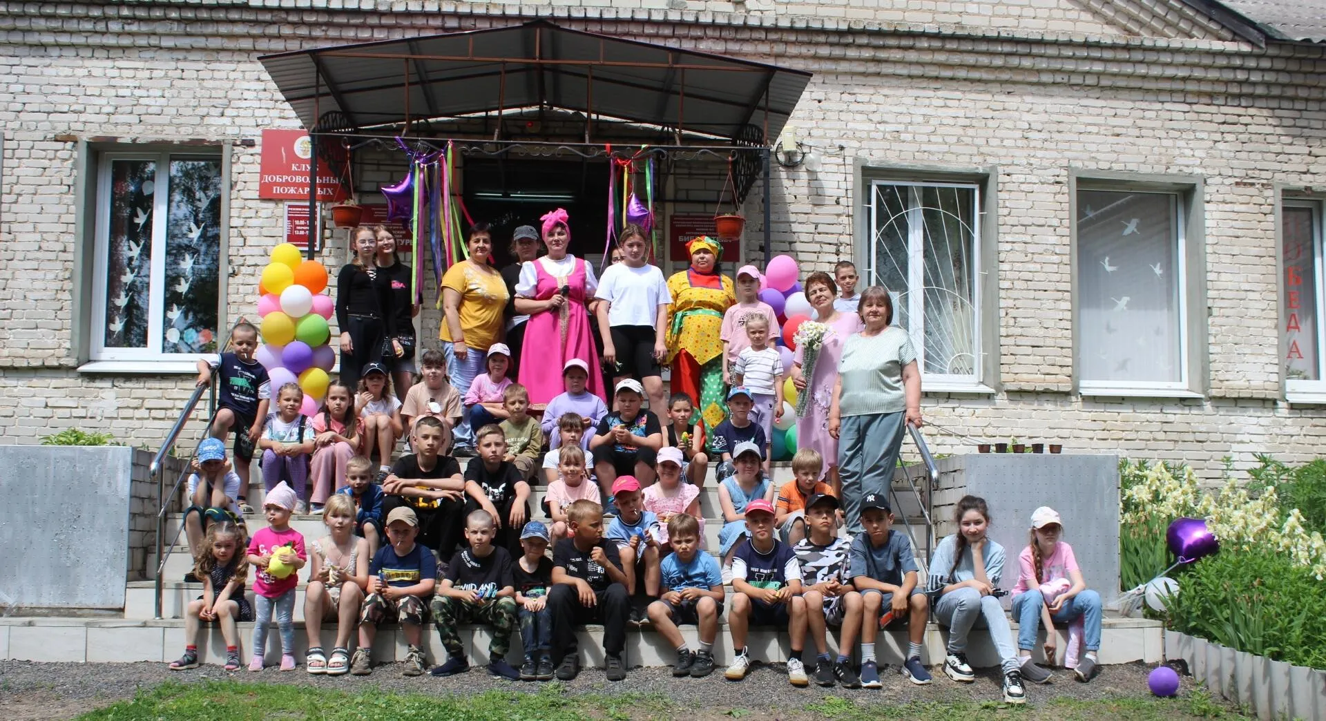 Детский праздник провели в селе Вельяминова