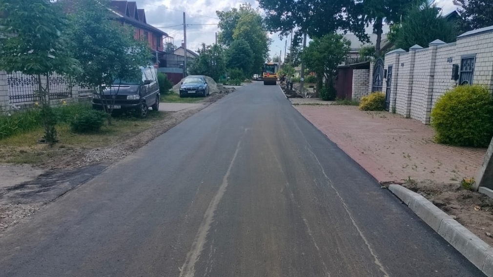 В Фокинском районе Брянска капитально ремонтируют  улицу Культуры