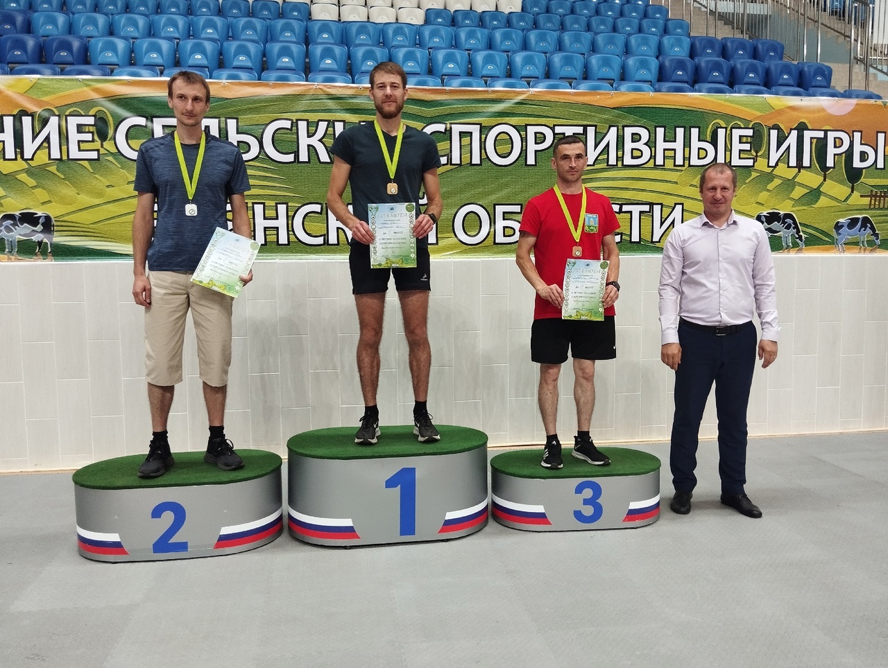 Карачевцы участвовали в летних  сельских играх Брянской области