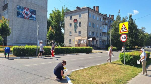 В брянской Унече накануне Дня города  организовали санитарную пятницу