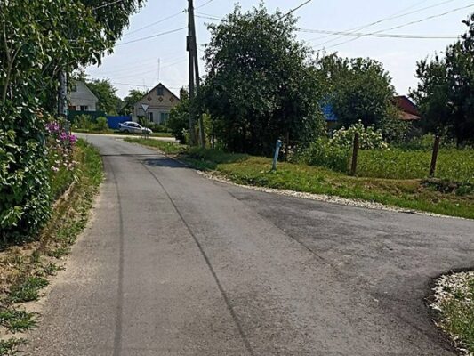 В брянском Стародубе закончился  капремонт дороги по улице Островского