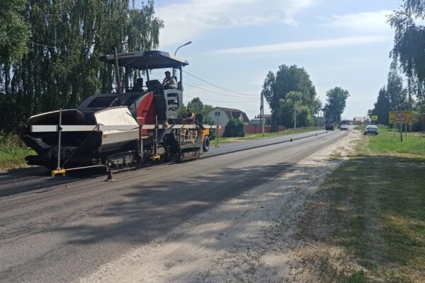 По нацпроекту  капитально ремонтируют участок  дороги «Брянск — Новозыбков — Трубчевск» — Выгоничи