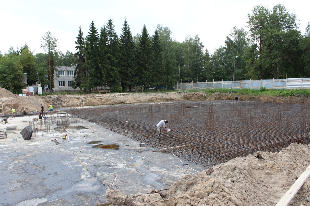 Строительство СОКа в Карачеве ведется строго по графику