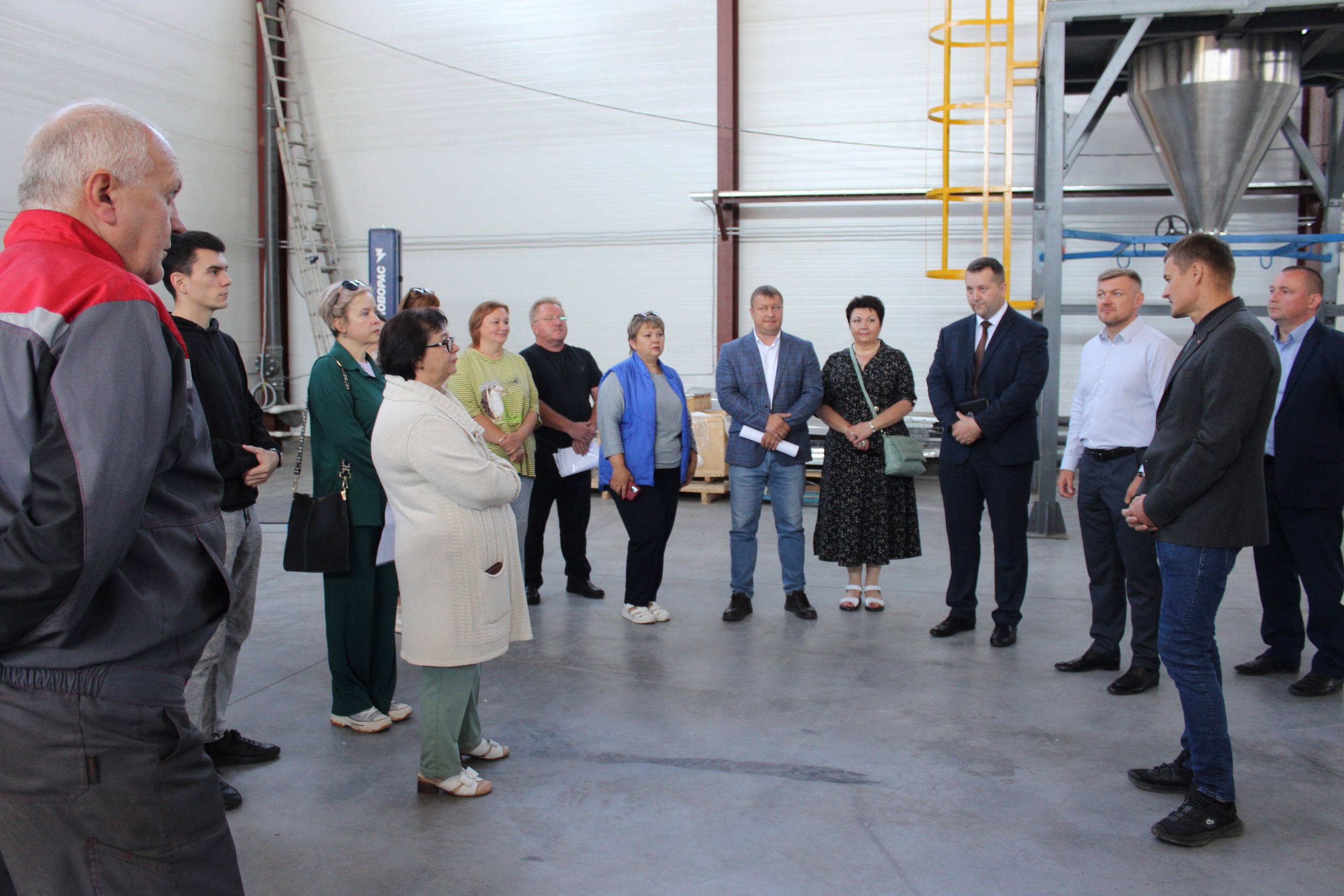 АО «Метаклэй» посетил и.о. главы Карачевской райадминистрации