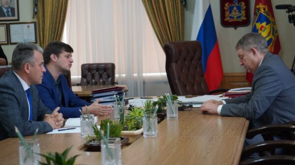 Александр Богомаз встретился с заместителем руководителя Федерального агентства по делам молодежи