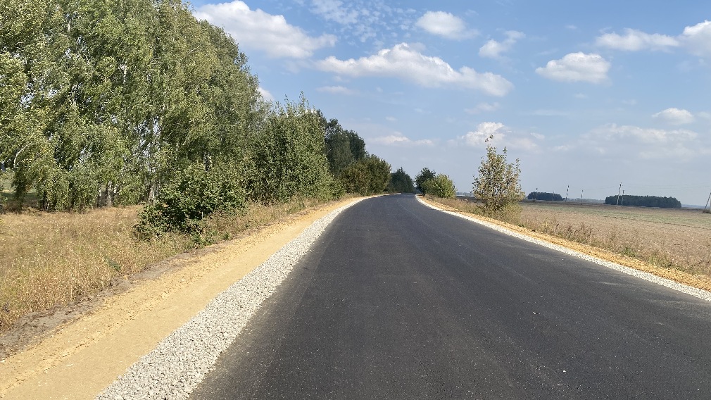 По нацпроекту в Брянской области завершается ремонт дороги Стародуб-Нижнее