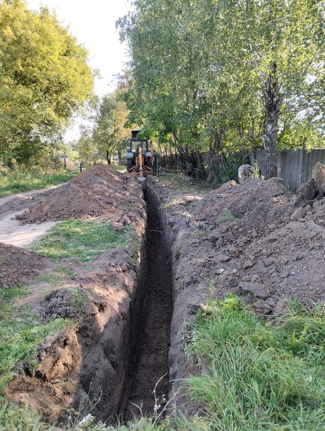 В карачевском поселке Дунаевский провели центральный водопровод