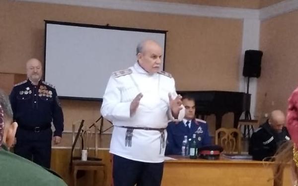 В Брянске открылся отчётный годовой круг Брянского казачьего округа Союза казаков России