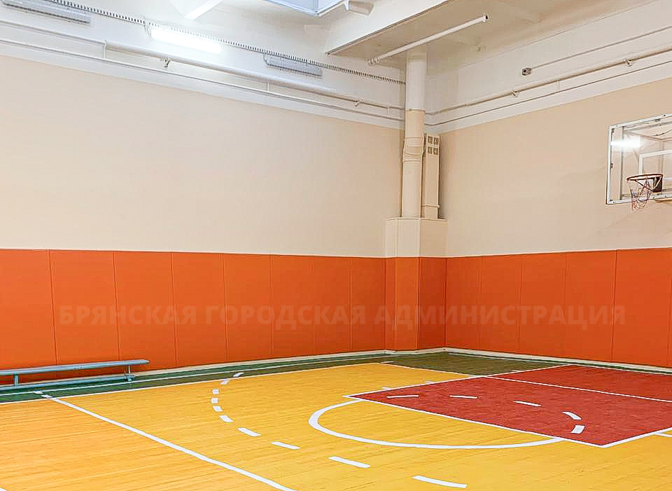 В Брянске в этом году отремонтируют 18 школьных спортивных залов