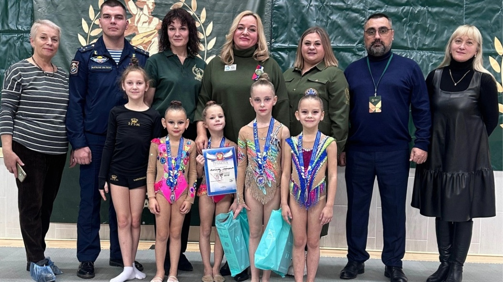 В брянском Дворце единоборств открылся Чемпионат по художественной гимнастике