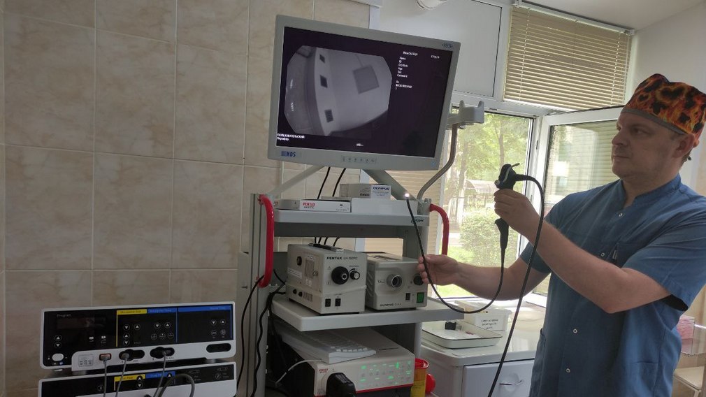 В Брянском областном онкодиспансере пациентов обследуют на новых бронхоскопах