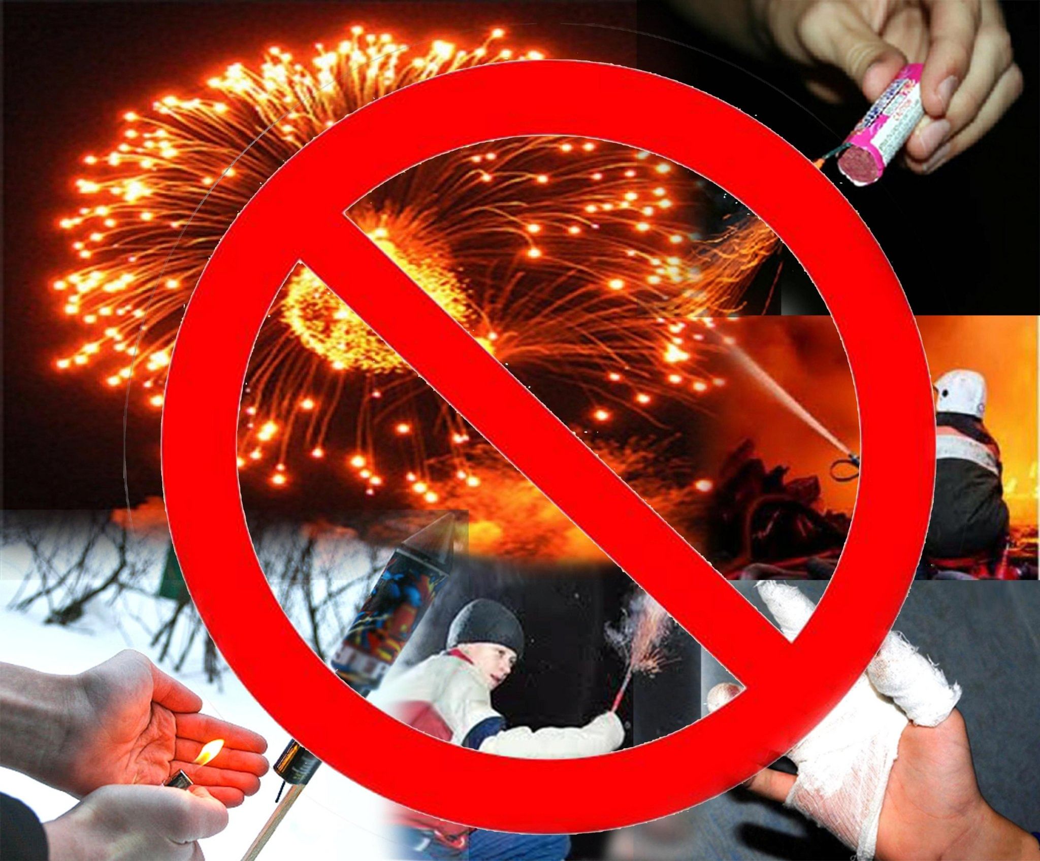 Если хлопать, то в ладоши: в Брянской области запрещены фейерверки