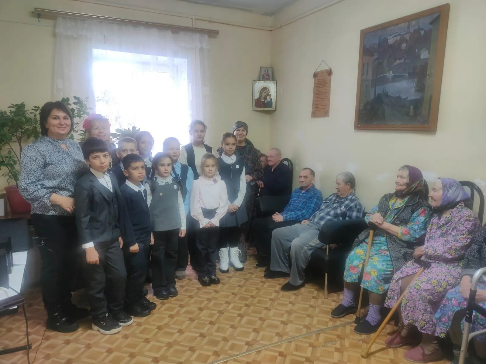 Для инвалидов в Карачевском районе провели праздничное мероприятие