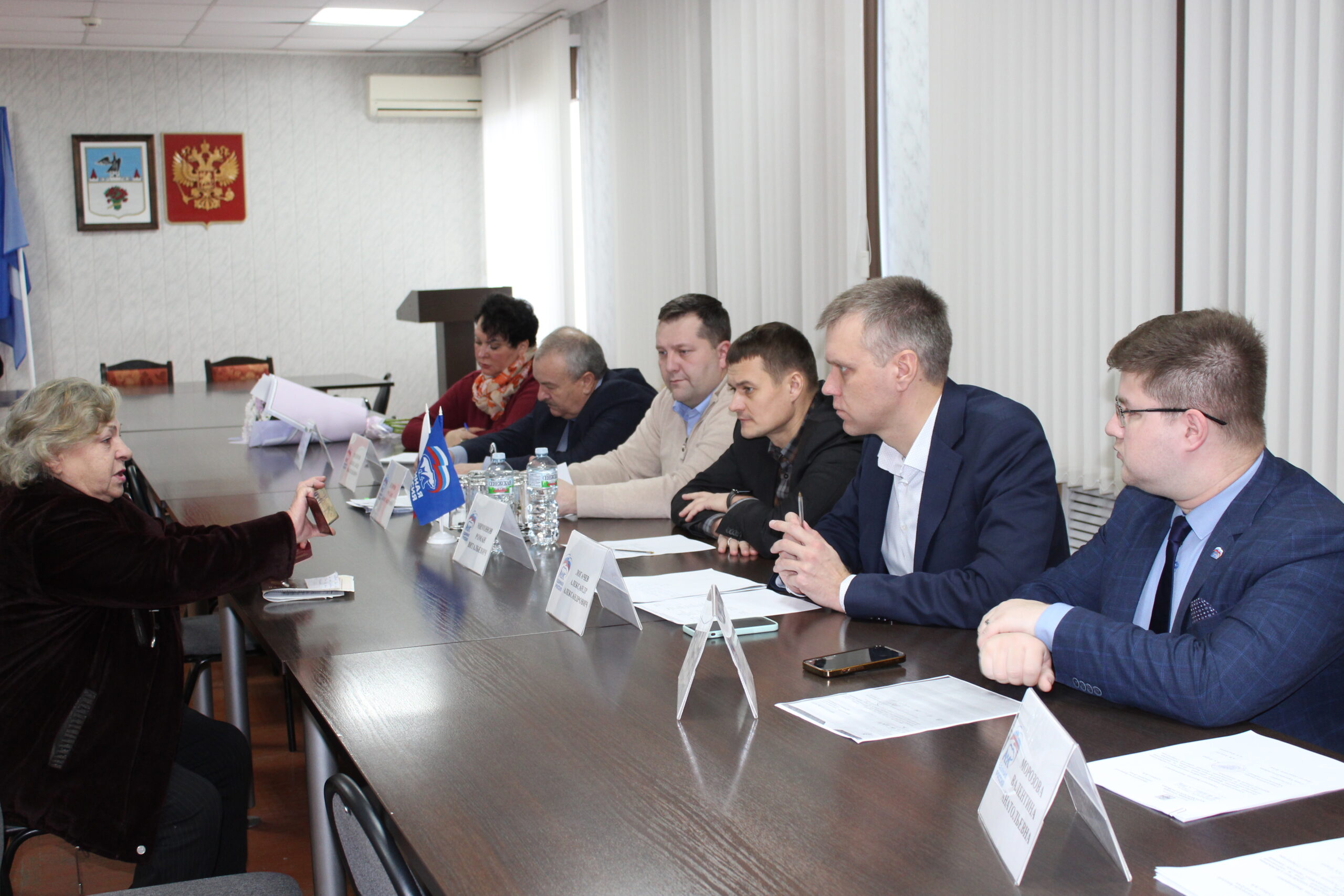 В Карачеве прошел личный прием депутата областной Думы Романа Мимонова