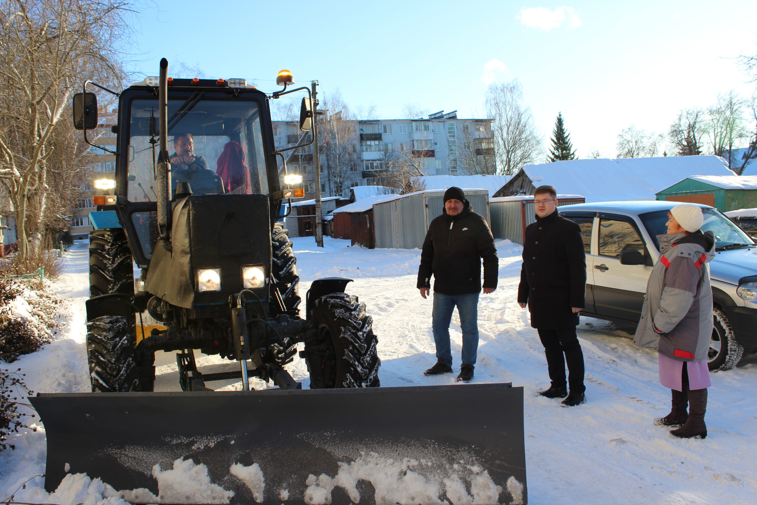 В Карачеве прошел снежный рейд