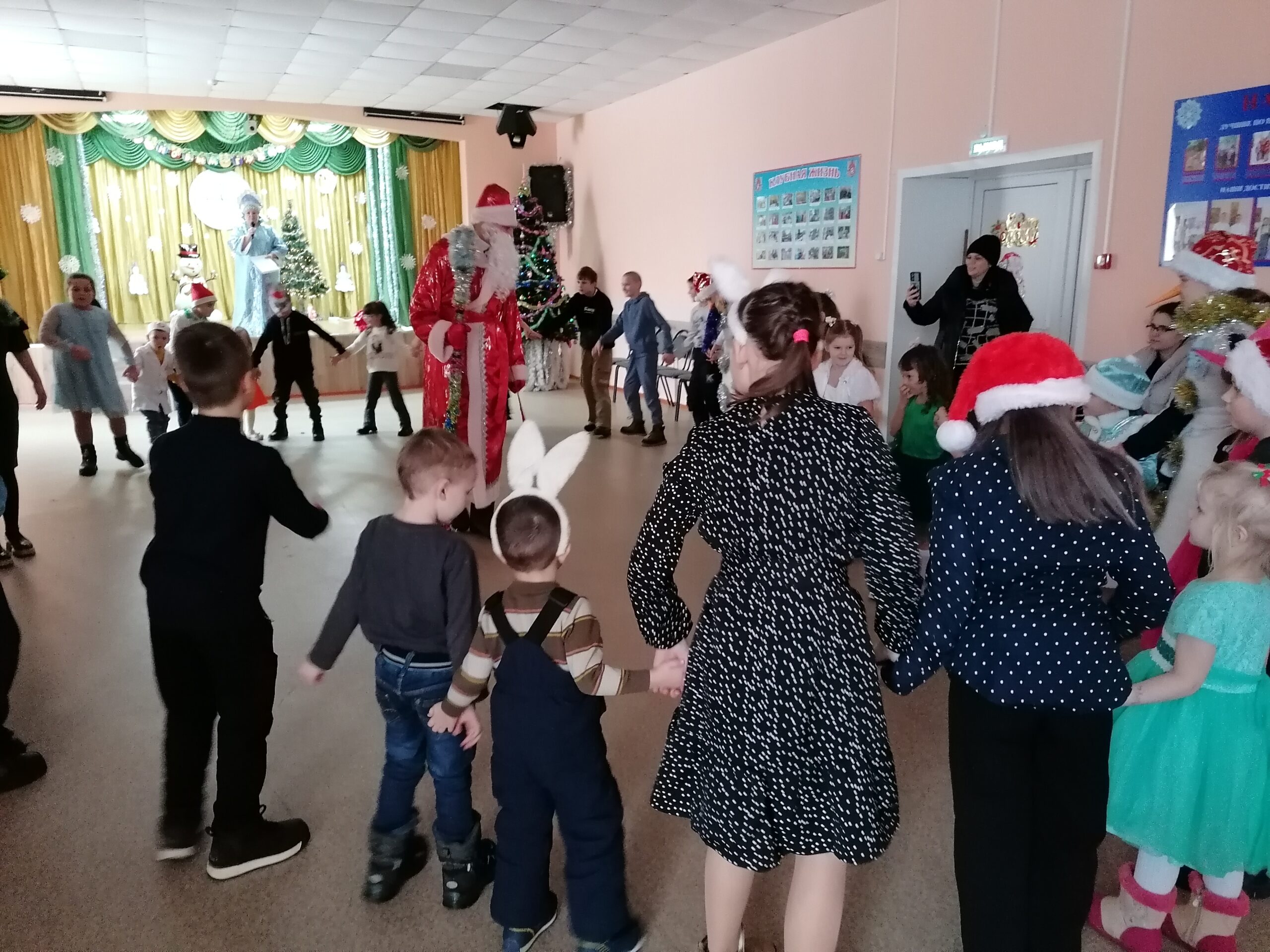 В Трыковском СДК прошел новогодний утренник