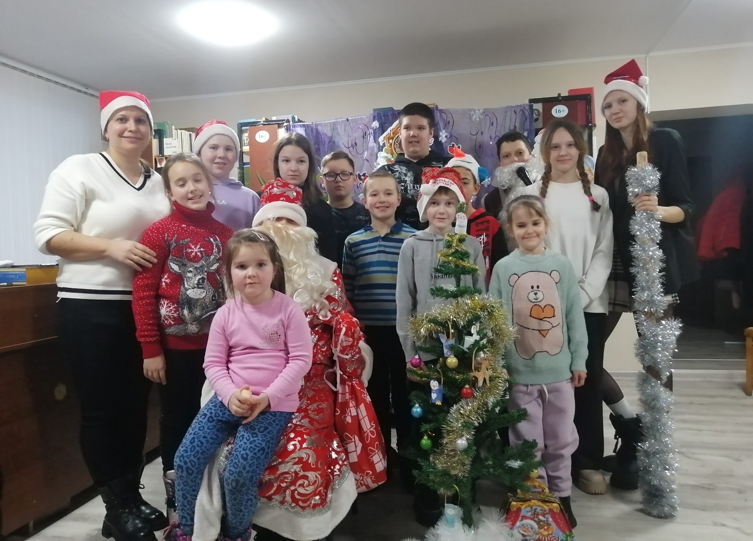 В Мылинской сельской библиотеке прошла игровая программа для детей