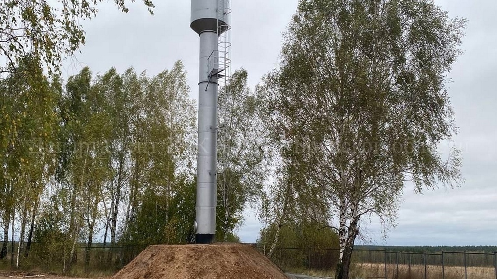 В брянском селе Большие Щербиничи в 2024 году реконструировали систему водоснабжения