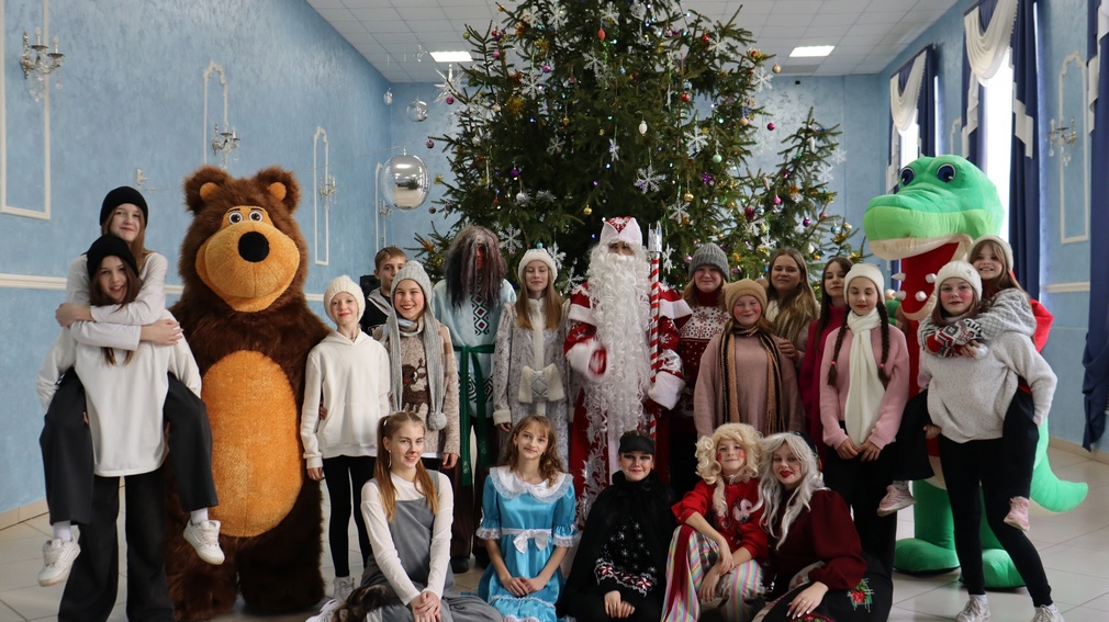 В Погарском районе Брянской области продолжаются новогодние торжества