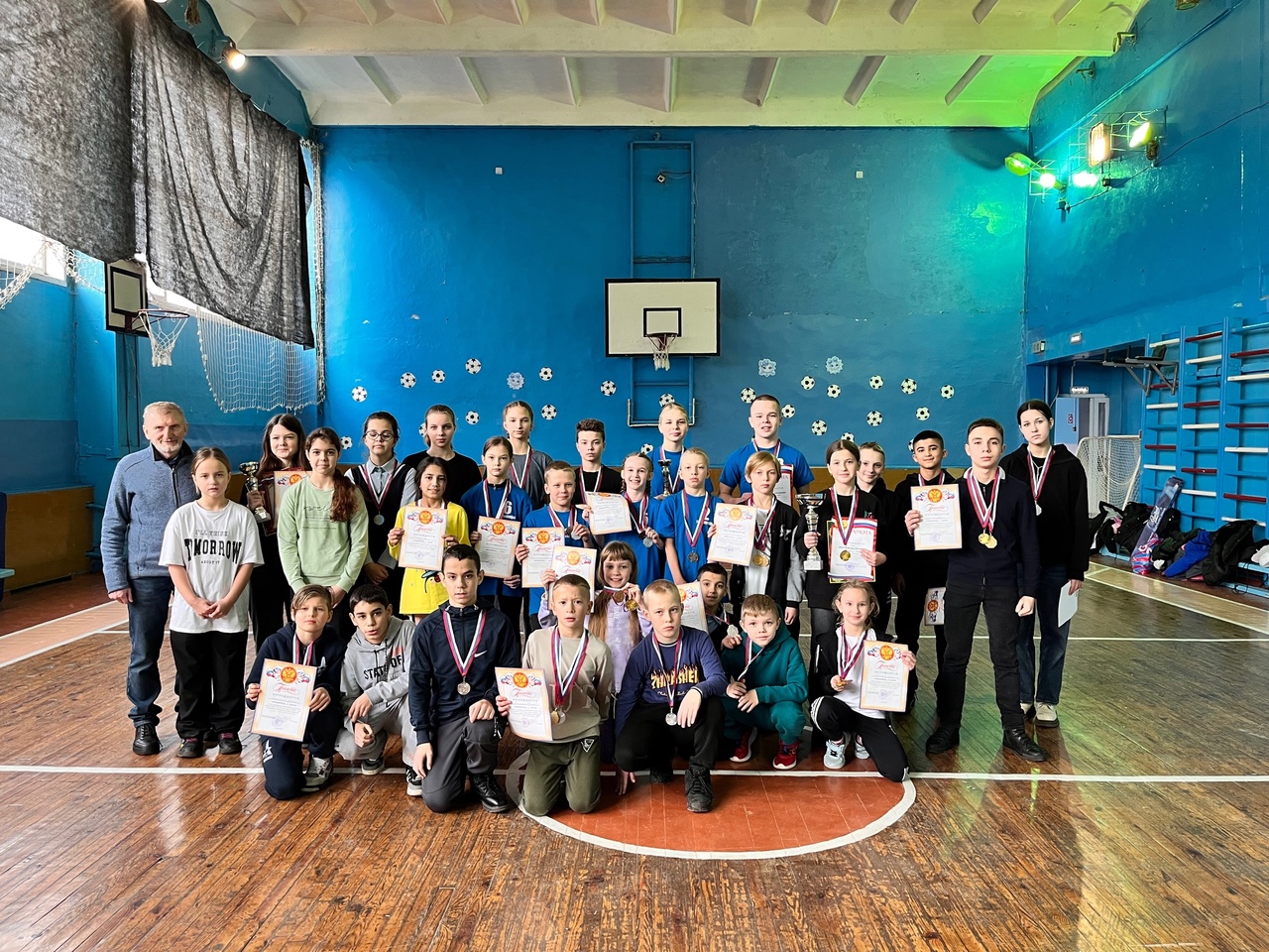 Школьники Карачевского района участвовали  в зимнем фестивале  ГТО