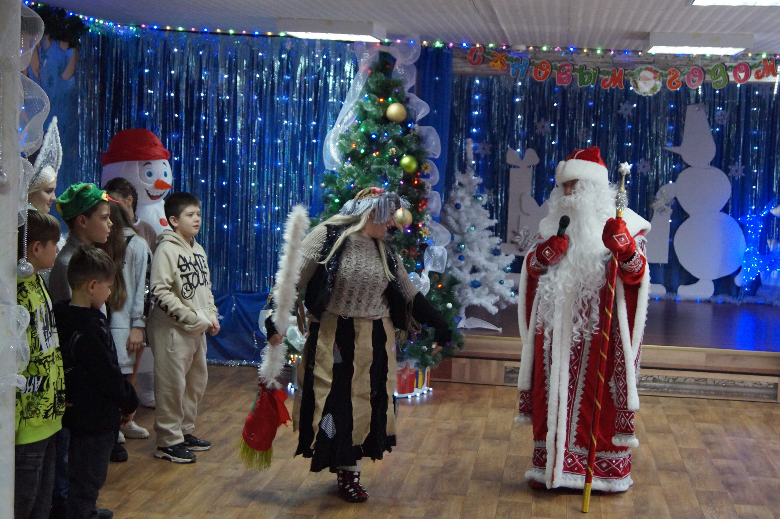 Театрализованный новогодний праздник прошел в Согласинском ПДК