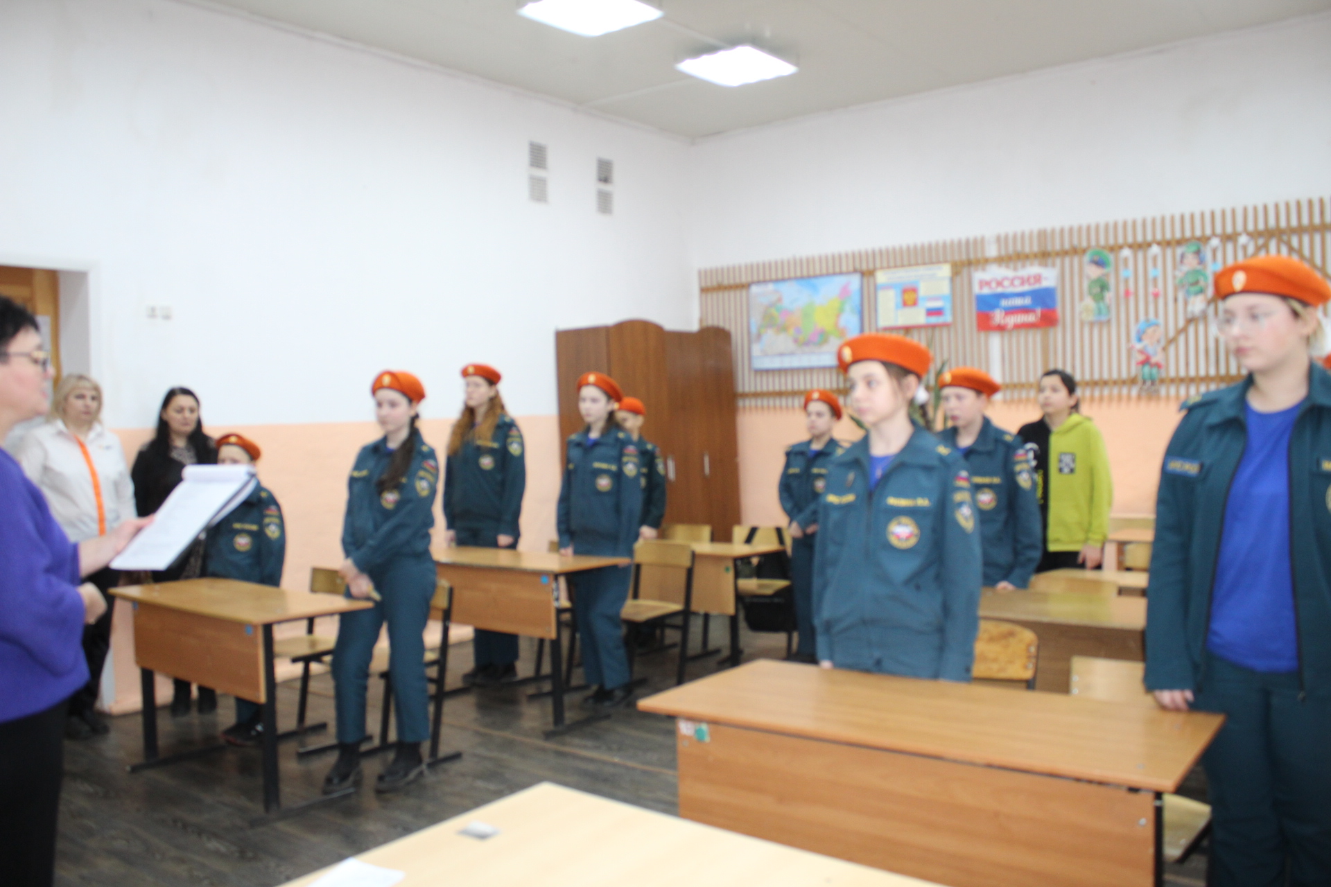 В вельяминовской школе им.Л.С.Филина прошел исторический час о блокадном Ленинграде