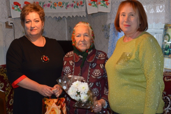 Жительница Гордеевского района Брянской области  отпраздновала 85-летний юбилей