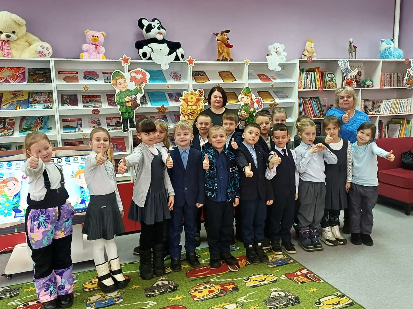 В Карачевской районной библиотеке прошло торжественное посвящение в читатели «В гостях у книг»