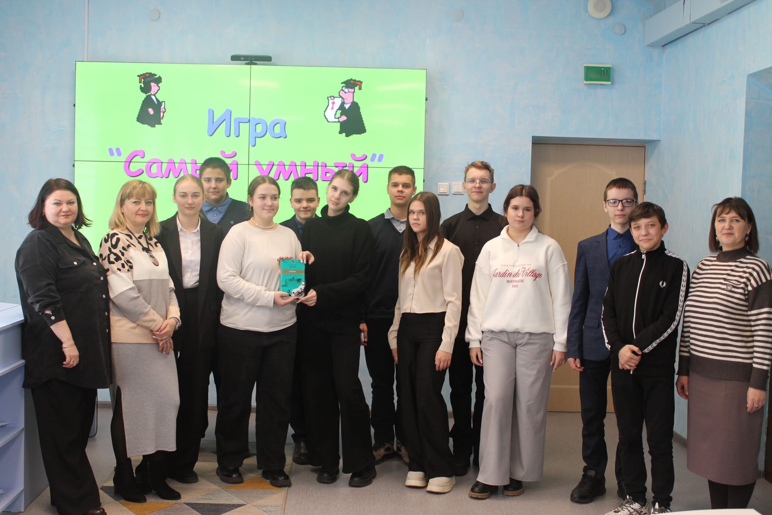 Интеллектуальная игра «Кино и книга» прошла в Карачевской районной библиотеке