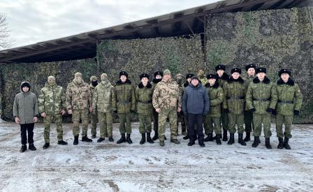 На базе ОМОН «Арсенал» прошёл день открытых дверей для школьников