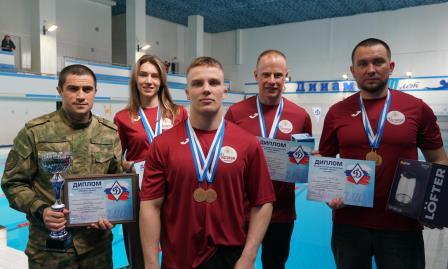 Росгвардейцы cтали победителями чемпионата по плаванию