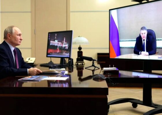 Президента РФ Владимира Путина поблагодарили за фразу о  «моих ребят» на встрече с брянским губернатором