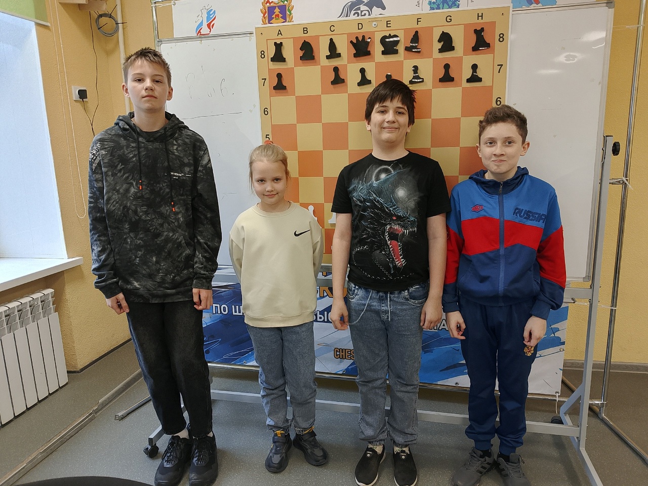 Карачевская команда приняла участие в областном шахматном турнире «Белая ладья»