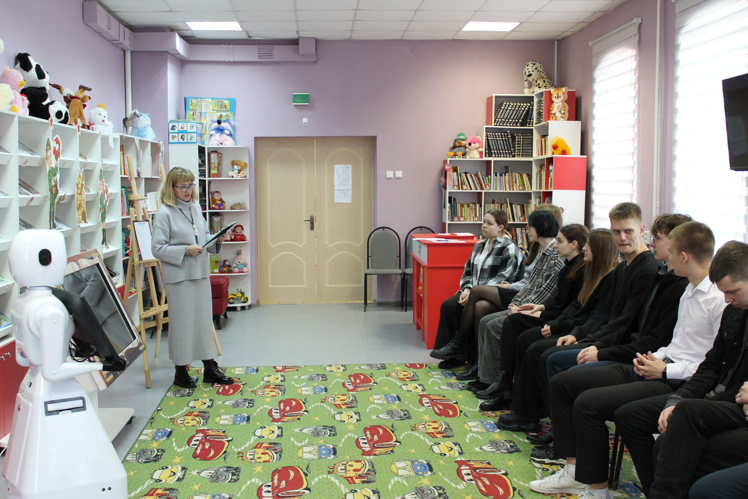 В районной библиотеке состоялась интеллектуально-познавательная игра «Раскрой свои таланты»