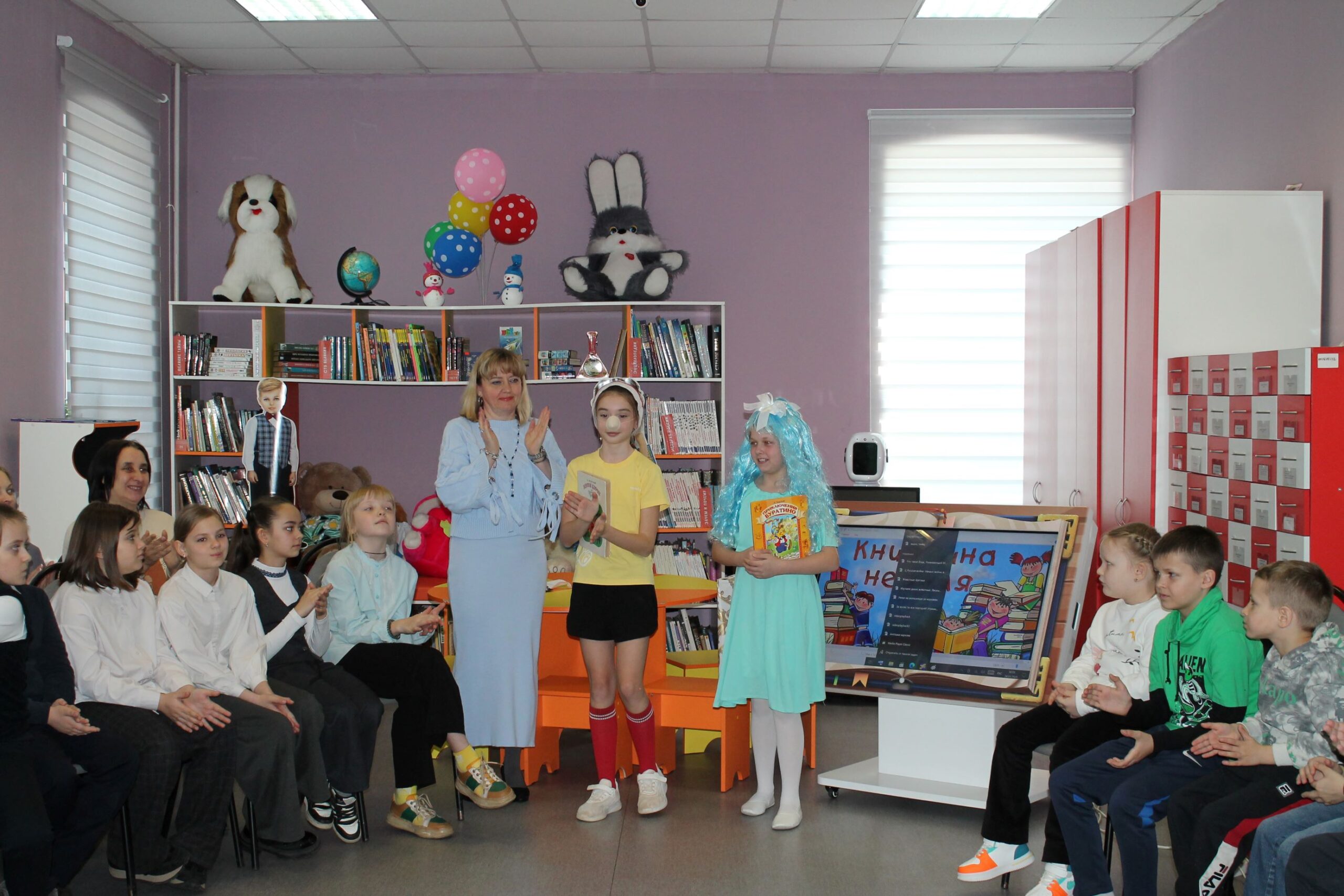 В Карачевской районной библиотеке прошло открытие Недели детской книги