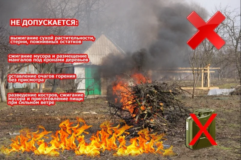 МЧС. Порядок использования открытого огня и разведения костров на землях сельскохозяйственного назначения, землях запаса и землях населенных пунктов