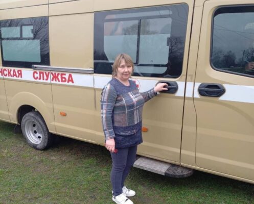 В Брасовском районе Брянской области сельские жители могут пройти медобследование на мобильном комплексе