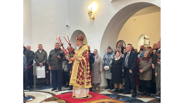 В селе Меленск освятили храм, построенный на пожертвования семьи брянского губернатора