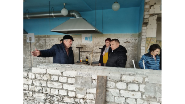 В брянских Выгоничах продолжается капитальный ремонт Кокинской школы