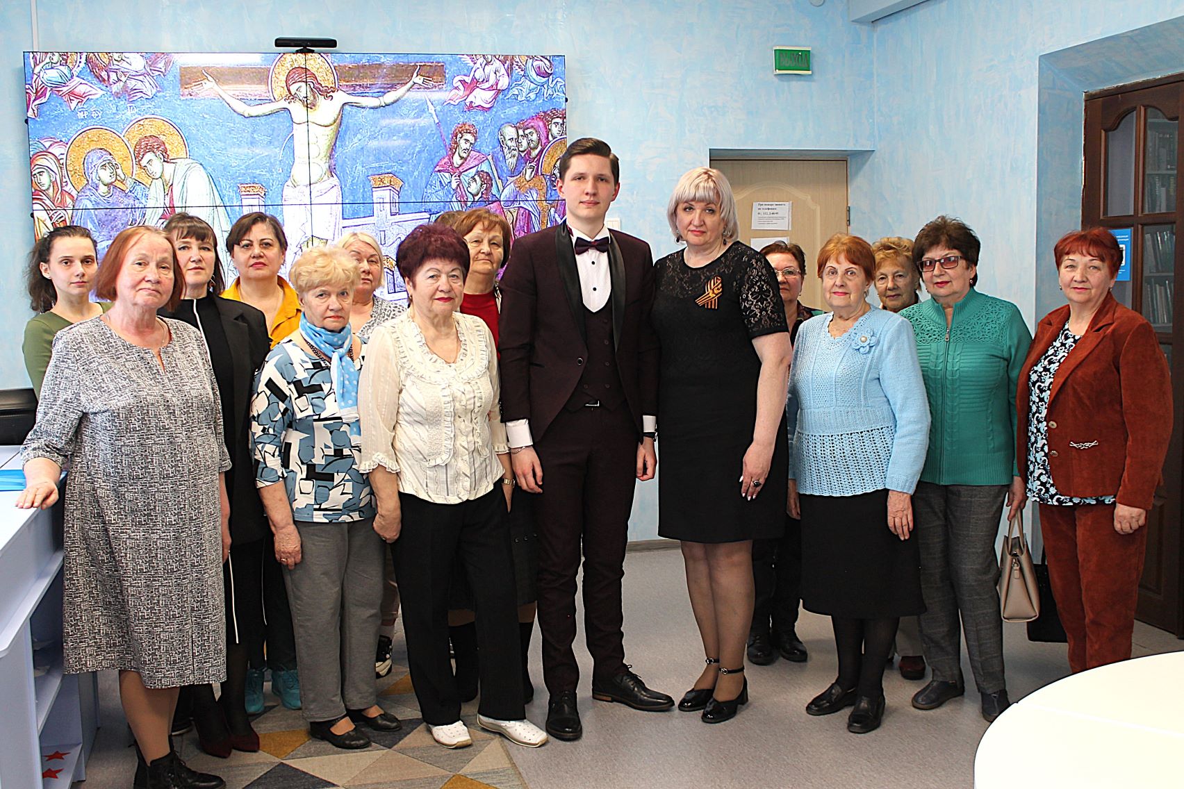 В Карачевской библиотеке прошла духовная встреча в преддверии Пасхи