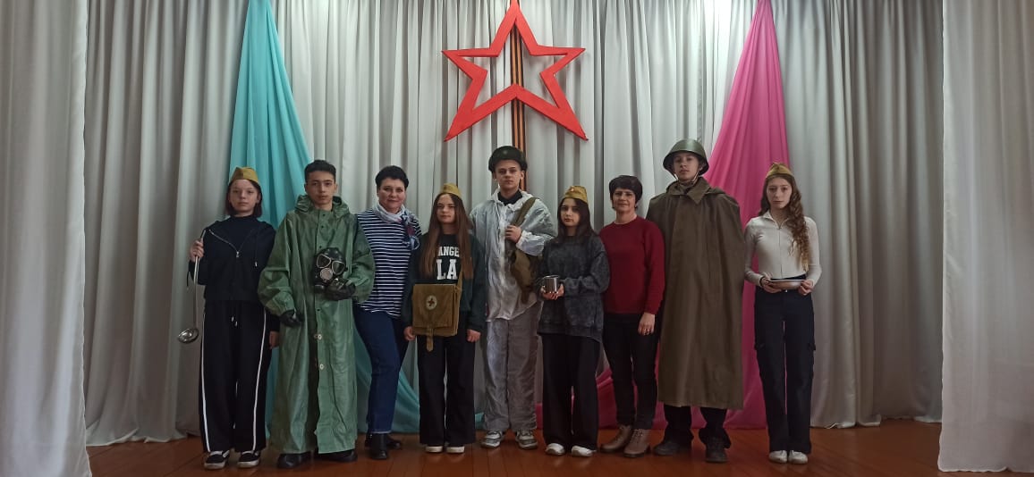 В Вельяминовском Доме культуры прошло патриотическое мероприятие «Защитники Отечества»