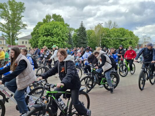 В Трубчевске стартовал велопробег «Дорогами Победы»