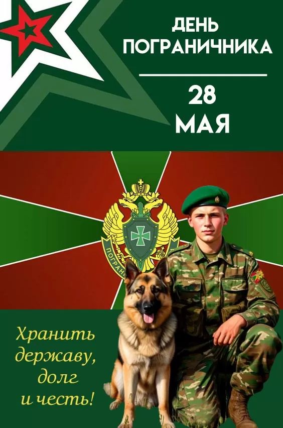 Уважаемые воины-пограничники и ветераны пограничных войск! Поздравляем вас с праздником – Днем пограничника!