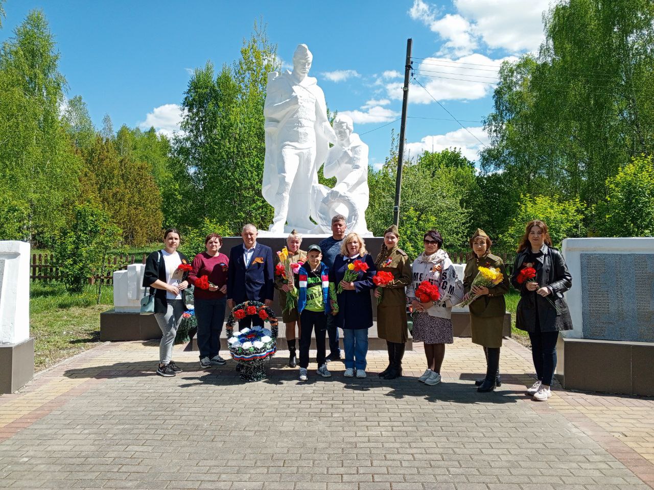 Мылинцы почтили память героев Великой Отечественной войны